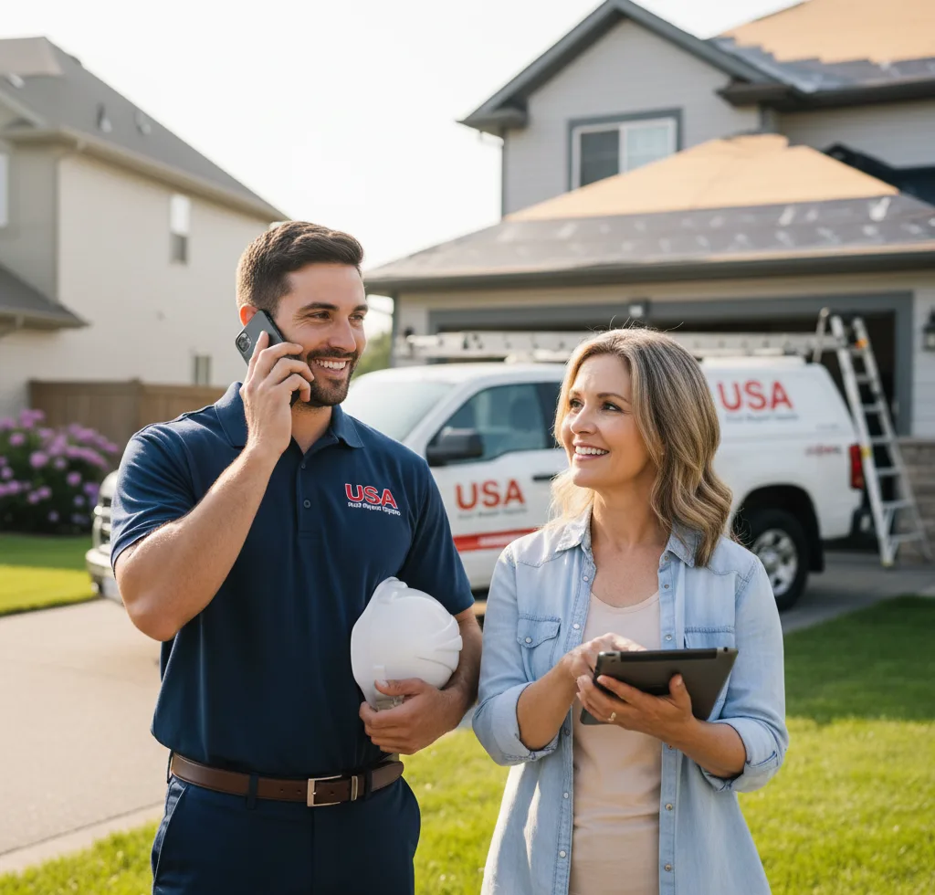 USA Roof Repair Experts customer support in Essex Junction